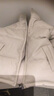 卡度頓 棉衣男冬季加厚PU皮質(zhì)棉服男韓版短款寬松面包服情侶棉衣外套 米白色 L 曬單實拍圖