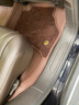 歐巴倫適用于大眾邁騰途銳途昂X輝昂帕薩特探岳途觀(guān)X汽車(chē)真皮全包圍腳墊 咖啡色牛皮+絲絨 大眾途銳 曬單實(shí)拍圖