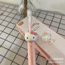色果Hello kitty兒童聲波電動牙刷防水可愛女孩款USB充電多功能小學生6-12歲家用軟毛牙刷女童生日禮物 hello kitty粉【杜邦刷毛】兒童版 曬單實拍圖
