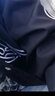 楠子漢春夏季復古棒球服bf風(fēng)黑暗系寬松刺繡夾克男女薄款外套ins國潮牌 黑色 (男女同款) XL(雙層寬松版) 曬單實(shí)拍圖