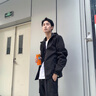 花花公子 夾克男2020秋季新款韓版男士連帽休閑外套青年潮流上衣工裝外衣男生棒球服上衣服男裝 黑色 L 曬單實(shí)拍圖