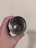 楓瀾純鈦智能保溫杯雙層大容量女男士泡茶杯鈦合金水杯 420ml 鈦本色-(帶數(shù)顯) 禮盒裝 曬單實拍圖