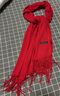 野外尋梅純色大紅圍巾女秋冬新款保暖披肩素色圍脖年會(huì )定制logo學(xué)生活動(dòng) 大紅 均碼200長(cháng) 曬單實(shí)拍圖