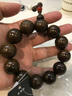 【碳化42g】楨楠金絲楠木手串2.0滿水波紋千年老料碳化文玩佛珠手鏈男 顏色分類:TH-01 曬單實拍圖