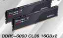 芝奇（G.SKILL）32GB(16Gx2)套装 DDR5 6000频率 台式机内存条-焰刃(黯夜黑)/C36 实拍图
