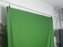胖牛2*2m專(zhuān)業(yè)視頻摳像拍照攝影直播拍照加厚背景布套裝PU5205G純色背景墻摳像布補光燈拍攝道具綠色 曬單實(shí)拍圖