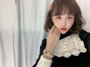 世爵（SEGET）女士手表女小眾小方表鑲鉆輕奢方形石英經典防水女表生日七夕禮物 91891LT金殼-紅面鋼帶 曬單實拍圖
