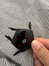 PITAKA 適用蘋果AirTag保護(hù)套防丟器定位跟蹤追蹤器全包收納套鑰匙扣自行車多功能EDC小工具 黑色 曬單實(shí)拍圖