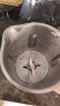 九阳（Joyoung）豆浆机迷你600ml容量破壁免滤多功能破壁机家用1-3人食预约全自动小型辅食机 D525【奶茶色】 白色 实拍图