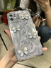 圣圖朗電鍍高級感滴膠蝴蝶油墨畫(huà)適用iPhone15promax蘋(píng)果14手機殼11立體簡(jiǎn)約12全包鏡頭13硅膠防摔保護套 滴膠4只蝴蝶-灰色 iPhone 11 曬單實(shí)拍圖