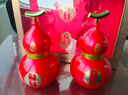 瀘州老窖定制酒福祿自在紅葫蘆禮盒52度濃香型白酒禮盒禮品收藏送禮 500ml*2瓶（1盒） 曬單實(shí)拍圖