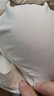怡倩（YIQIAN）【涼感無(wú)痕】無(wú)肩帶內衣女大胸顯小胸罩 上托防滑薄款抹胸文胸 杏運常在 85D 曬單實(shí)拍圖