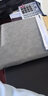 無(wú)塵谷適用ThinkPad聯(lián)想T14p AI PC 酷睿Ultra9 14.5英寸筆記本內膽包電腦保護套簡(jiǎn)約皮革收納袋 灰色豎款+電源袋 曬單實(shí)拍圖