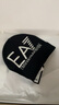 EMPORIO ARMANI/阿瑪尼官方旗艦【七夕禮物】EA7/新款男女同款登山針織帽秋季 MC008-黑色/白色 M 曬單實(shí)拍圖