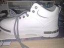 花花公子鞋子男款男鞋2026春夏季新款透氣老爹鞋男士休閑網(wǎng)面運動(dòng)刀鋒鞋男 白色 6230110 43 曬單實(shí)拍圖
