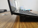耐尔金 笔记本支架 锌合金电脑支架散热器便携迷你增高架苹果Macbook联想拯救者小新华为戴尔 优耐 黑色 实拍图