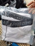 籃球運動(dòng)緊身褲男七分長(cháng)褲健身服高彈速干跑步運動(dòng)壓縮打底訓練MCKENATEN MK 印花七分褲 白色  XXL 曬單實(shí)拍圖