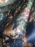 奉孝中老年人冬裝棉服女加絨棉襖媽媽裝棉衣加厚奶奶衣服老人冬季外套 孔雀藍色 3XL（建議130-145斤） 曬單實(shí)拍圖