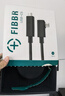菲伯爾（FIBBR）Type-C高速相機(jī)聯(lián)機(jī)拍攝線USB3.1 Gen1抗彎光纖無損5Gpbs數(shù)據(jù)傳輸VR串流線 黑色 4.5米 曬單實(shí)拍圖
