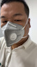 n95頭戴式防塵口罩帶呼吸閥防工業(yè)粉塵打磨高效防灰塵霧霾活性炭防塵口罩 灰色頭戴單閥*25只【7層+獨立裝+海綿條】 曬單實(shí)拍圖