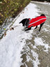 楚克奇（CHUKCHI）狗狗衣服秋冬裝中型犬大型犬柯基大狗寵物服裝兩腳衣反光沖鋒衣 紅 2XL【建議17-24斤左右】 曬單實拍圖