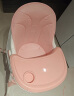 看宝贝（lookbaby）宝宝餐椅婴儿餐椅儿童餐椅宝宝椅便携式儿童桌椅粉色纯色 实拍图