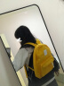 CILOCALA中款M+号韩版时尚潮流校园电脑包双肩包女出游百搭学院风背包书包 BANANA 实拍图