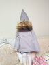 MINI A TURE COPENHAGEN丹麥童裝秋冬男女童mat精靈帽毛領(lǐng)厚夾克防水防風(fēng)保暖外套 鋅紫色 122 cm(130/56)-7y 曬單實(shí)拍圖