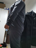 胖大潮加肥加大碼保暖德絨內衣男特大號v領(lǐng)棉毛衫胖子寬松秋衣秋褲套裝 102款/黑色 7XL建議體重250-260 曬單實(shí)拍圖