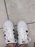阿迪達斯 （adidas）官方艦店三葉草女鞋夏季新款經(jīng)典運動鞋時尚低幫耐磨休閑鞋板鞋 白色貝殼頭黑標 38.5 曬單實拍圖
