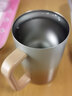 膳魔師（THERMOS） JDK304不銹鋼保冷保溫大容量啤酒杯咖啡飲品杯帶手柄辦公杯送禮 JDK-600C(SP-GD) 曬單實(shí)拍圖