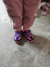 哈比熊童鞋男童鞋春秋款 女童鞋子中大童儿童运动鞋休闲鞋 紫桃红 24码/15.6cm内长 实拍图
