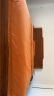 京东京造 60支长绒棉A类床上四件套 Z字精工提花贡缎 1.8米床 精工橙 实拍图