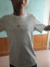 361°儿童速干短袖2024夏季男女童(3-12岁)运动上衣透气短T恤 140白 实拍图