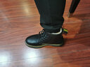 卡賓男靴秋冬季新款高幫馬丁靴英倫風(fēng)復古保暖加絨工裝靴戶(hù)外 黑色加絨 41 皮鞋碼 曬單實(shí)拍圖