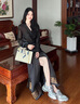 CLEVER KNOCK輕奢CK包包女款手提包女士單肩斜挎包大容量手拎包情人節(jié)七夕禮物 米白色【送女友送老婆送媽媽】 限定禮盒包裝 曬單實(shí)拍圖
