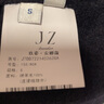 玖姿·安娜蔻經(jīng)典復(fù)刻雙排扣駁領(lǐng)中長大衣羊毛雙面呢女冬款 丈青 S 曬單實(shí)拍圖