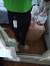 DGPZ休閑褲女商務(wù)休閑西褲女褲松緊腰哈倫褲修身顯瘦女褲DC2551 黑色長(cháng) M （85-110）斤 曬單實(shí)拍圖
