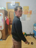袋鼠拉鏈男羊絨衫加厚款翻領(lǐng)保暖時尚男毛衣潮流百搭男裝 深灰 175XL 曬單實拍圖