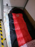 凯路德（KAIROAD） 户外棉睡袋成人四季通用保暖加宽露营便携式办公午休加厚防寒 1800g冬季款-红色 实拍图