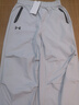 安德瑪（Under Armour）童裝男女中大童休閑體訓褲透氣寬松戶(hù)外運動(dòng)長(cháng)褲工裝褲243223128 淺灰 160 曬單實(shí)拍圖