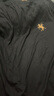 雷諾哲（LEINUOZHE）t恤男短袖圓領(lǐng)刺繡2025夏季新款絲光棉半袖體恤休閑汗衫潮 6503-黑色 XL 建議140-160斤 曬單實(shí)拍圖