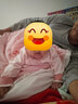 妙貝親嬰兒連體衣春秋棉長(cháng)袖哈衣爬服嬰幼兒秋裝嬰兒睡衣秋冬 花橙色 80 曬單實(shí)拍圖
