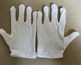 謀福 12付白色純棉禮儀加厚手套 棉汗布勞保白手套 表演手套 純棉禮儀手套【12雙】加厚款 曬單實(shí)拍圖