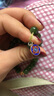 祥禎福珠寶（XIANGZHENFU JEWELRY）和田玉手串和田碧玉手鏈DIY景泰藍玉石手串8mm【蓮韻】8mm 曬單實(shí)拍圖