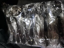 喇叭花一次性勺子湯勺飯勺甜品勺外賣勺子加厚塑料勺100個 6寸圓黑勺單支包裝 100個 曬單實拍圖