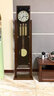 Hermle Clocks 德國赫姆勒時鐘（黑胡桃木）客廳落地鐘實木擺鐘報時機械座鐘 MF016-031161 曬單實拍圖