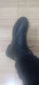 美思鸟（MEISINIAO） 女鞋马丁靴女靴子秋冬季新款英伦风短靴粗跟网红机车靴休闲女靴 黑色（加绒） 40 实拍图