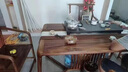 毓器整塊天然烏金石茶盤(pán)套裝家用會(huì )客全自動(dòng)一體茶臺整套石頭托盤(pán)茶海 玻璃(拾心) 80*40cm 曬單實(shí)拍圖