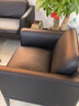 同聯(lián)家具（TONGLIAN）同聯(lián)辦公家具 辦公沙發(fā) 辦公室商務(wù)接待會(huì)客洽談沙發(fā)茶幾組合 單人+單人+三人位西皮 曬單實(shí)拍圖